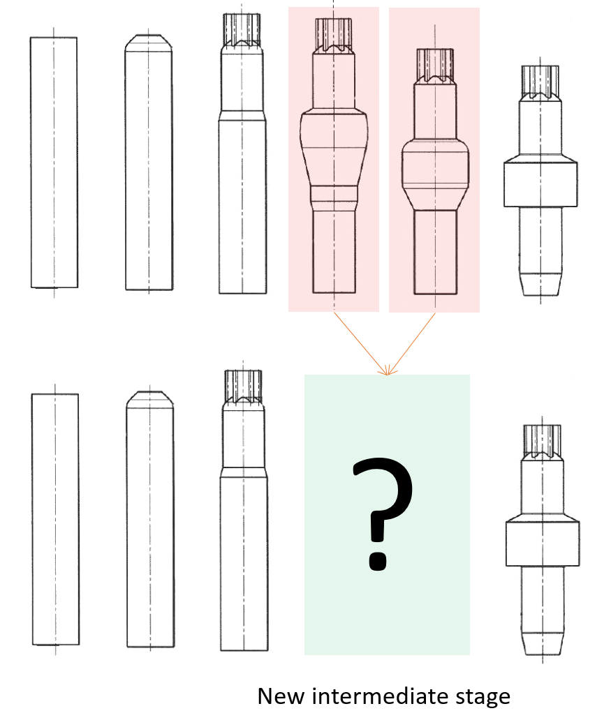 Automatic optimization of forging processes