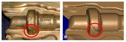 folds laps FORGE simulation vs. reality