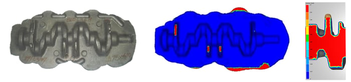 FORGE underfilling crankshaft simulation