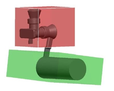 THERCAST meshing boxes