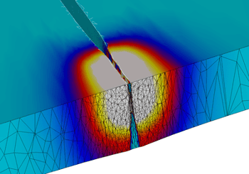 TRANSWELD arc welding simulation HAZ