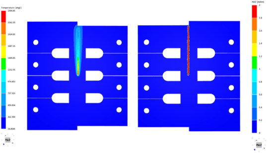 Soudage laser simulation ZAT